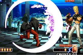 经典街机《拳皇》原版隐藏人物选用秘籍，终于弄出了风衣八神庵图片