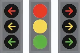 “新版红绿灯”引发热议，一句话口诀教你左转、右转图片