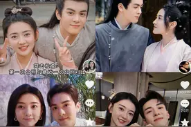 戏外的互动这么甜？曾舜晞梁洁cp感与生俱来，疯狂发糖好上头？图片