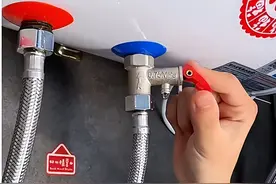 电热水器泄压阀滴水、漏水、没水三种情况区别处理！警惕爆炸漏电图片