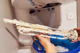 一年清理了3次电热水器以后，我想深入谈谈水垢的问题图片