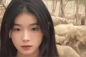 疯狂涨粉 500 万！00 后牧羊女孩抖音爆红图片