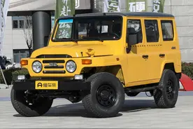 新车 | 现款售7.98万起 升级2.0T+8AT？北汽制造BJ 212自动挡实车曝光图片