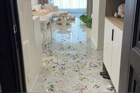 通风六个月终于乔迁入住，装修简单不豪华，一家人觉得特别幸福图片