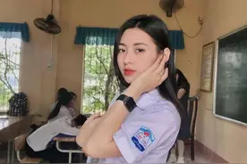 越南校花小姐姐，超成熟图片