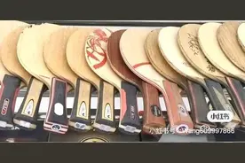 乒乓球爱好者如何选择专业球拍图片