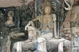 安岳石窟：摩崖神迹图片