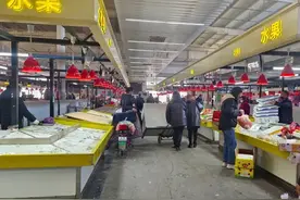 小青实探：八里桥市场生鲜厅、酒水街等已腾退一空，明起关停或换址图片