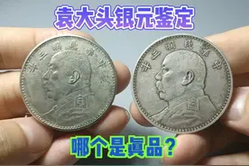 鉴定袁大头银元的真假，看铸造压力和边齿，最重要看时代气息图片