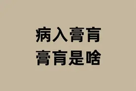 病入膏肓的膏肓是啥？图片