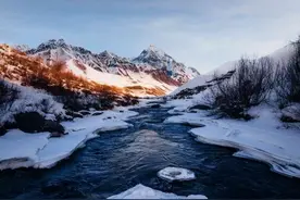 打造雪山温泉，新疆孟克特低氘水温泉走进大众视野图片