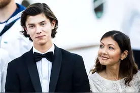 丹麦王子尼古拉：18岁当男模，23岁已长残，母亲是华裔王妃文雅丽图片