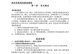 高中语文很难高分，但考来考去高一到高三就这7类50种必刷题型图片