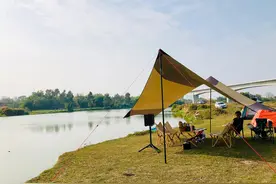 深圳周边我去过最舒服的一个露营地，目前不收费，钓鱼真过瘾图片