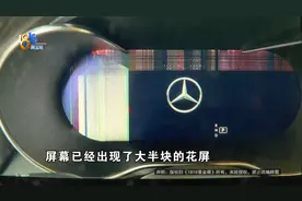 苏格兰风格的花纹，但这是奔驰的显示屏...图片