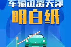 一图读懂！车辆进离津需这些证明图片