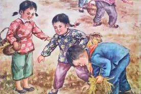 一组赞美劳动者辛勤耕耘、建设美好家园，夺取农业丰收的精彩年画图片