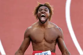 莱尔斯世锦赛2连冠！200米19秒31，历史第3人，网友：接近博尔特图片