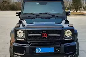 山东车友花34万元买辆05款双门奔驰G270d，又花15万换巴博斯套件图片