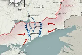 射程110公里，弹头重220千克！乌克兰用国产火箭弹炸了马里乌波尔图片