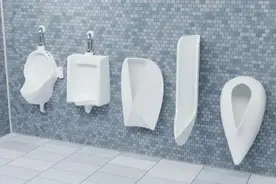 最不容易溅射的小便池设计！物理学家发表新研究成果图片