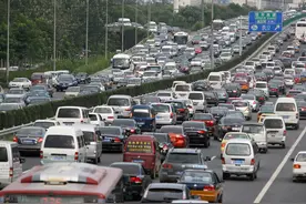 返程迎来高峰，目前贵州这条高速较堵！建议绕行图片