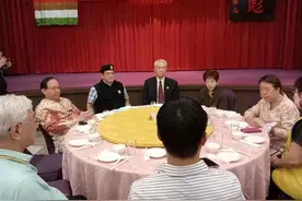洪门南华山周年大会圆满成功，主席刘沛勋积极推动两岸统一思想图片