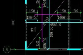 农村自建房屋，客厅楼板跨度最大，其板厚及配筋怎么考虑？看下例图片
