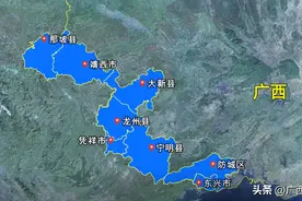 广西8个与越南接壤的县（市区），哪个更有发展潜力？图片