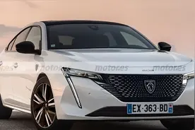 全新标致508曝光，外观时尚年轻，1.6T+8AT，本田雅阁顶得住？图片