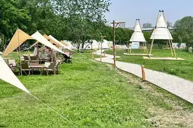 @荆州人 这里可以江边躺“坪”露营！图片