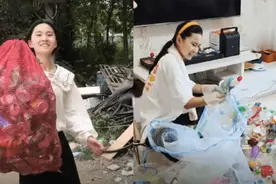 14岁女孩连续2个月捡废品送给邻居奶奶，父亲：以前觉得不文雅，现在很支持图片