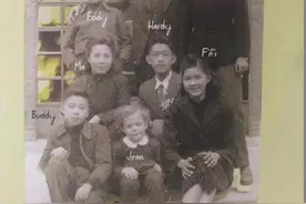 他何德何能，第一任妻子是美女画家常沙娜，第二任妻子是才女钱瑗图片