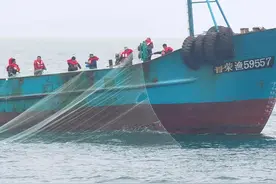 威海全海域清网，保障鲅鱼洄游产卵图片