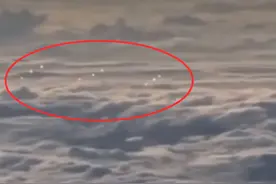 万米高空惊现UFO舰队，飞行员一路跟随拍下，它们到底是什么？图片