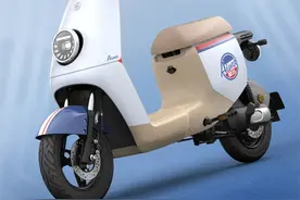 爱玛发布星河A108，极简流线车身，配备NFC智能解锁，主打续航图片