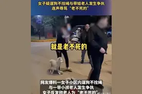 行政拘留！女子遛狗不拴绳还辱骂老人“老不死的”【三分钟法治新闻全知道】图片
