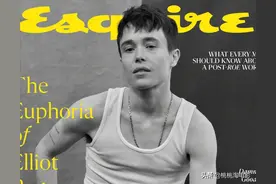 男星艾略特·佩吉《Esquire》杂志写真大片，35岁勇敢做自己图片