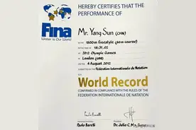 恭喜！FINA官方认证，中国奥运冠军药检合格，成绩有效图片