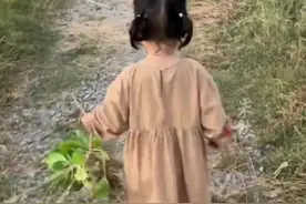 奶声奶气又铿锵有力！萌娃边走边唱《歌唱祖国》图片