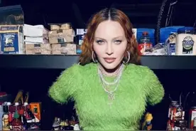 麦当娜晒近照，状态太好了，64岁仍韵味十足，与罗德曼遗憾半生图片