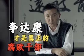 《人民的名义》李达康才是真正的腐败干部，他绝对不是白莲花图片