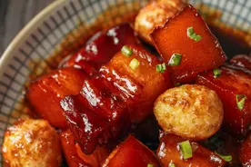 秋高气爽贴秋膘，还原记忆中的红烧肉图片