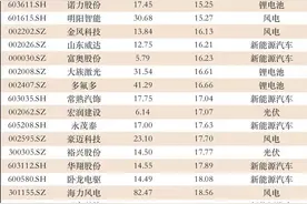 新能源赛道核心龙头一览图片