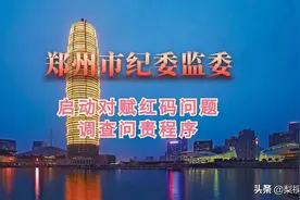 这回应你满意吗？郑州市纪委监委启动对赋红码问题的调查问责程序图片