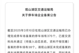 事关停车费！贵阳一城区发布停车场相关规定的公告图片