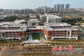 可提供学位4050个，海口西海岸这所学校进入装修阶段图片