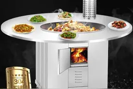 新式“柴火灶”一出，土灶台过时了，整洁美观省空间，干净卫生图片