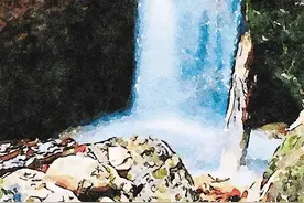 秦岭72峪 ‖ “泥峪” 清泉映碧翠 一脉荡古今图片