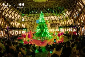 今年的购物中心圣诞美陈，哪家击中了你的「心巴」？图片